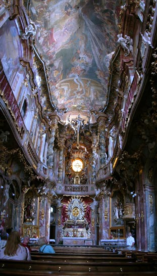 Asamkirche Interior
