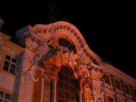 Asamkirche at Night