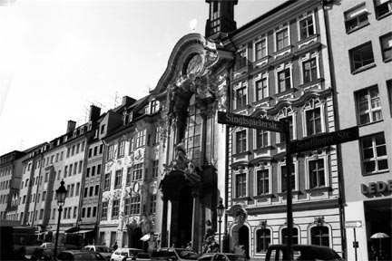 Asamkirche in the day