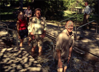 Wading